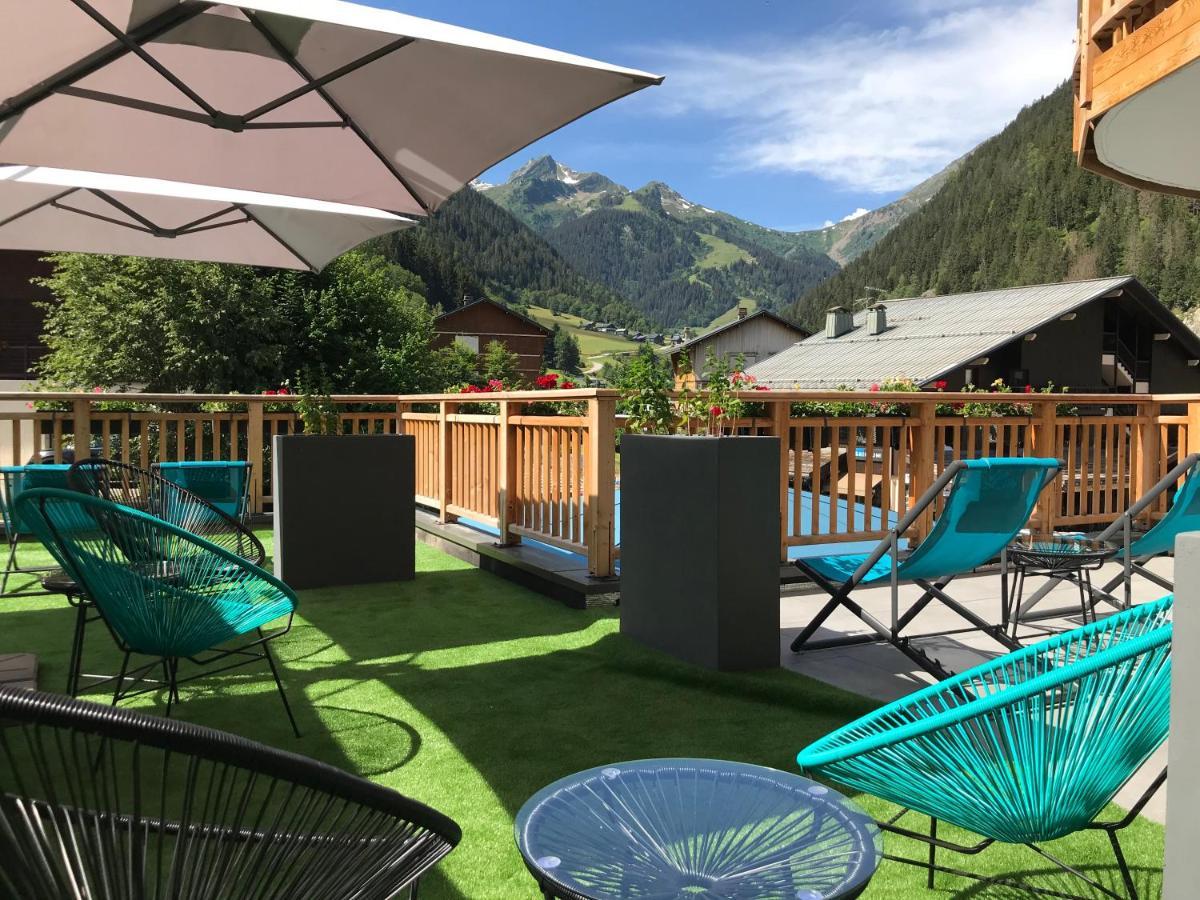 Logis Hotel Les Ancolies Arêches Exterior foto
