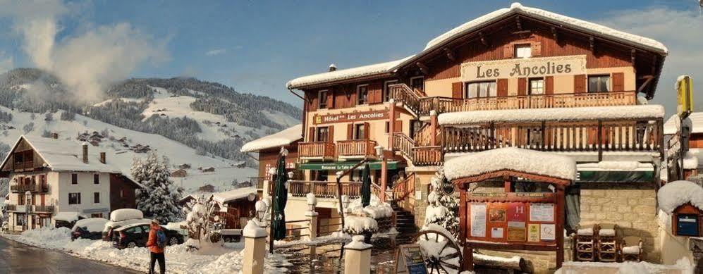 Logis Hotel Les Ancolies Arêches Exterior foto